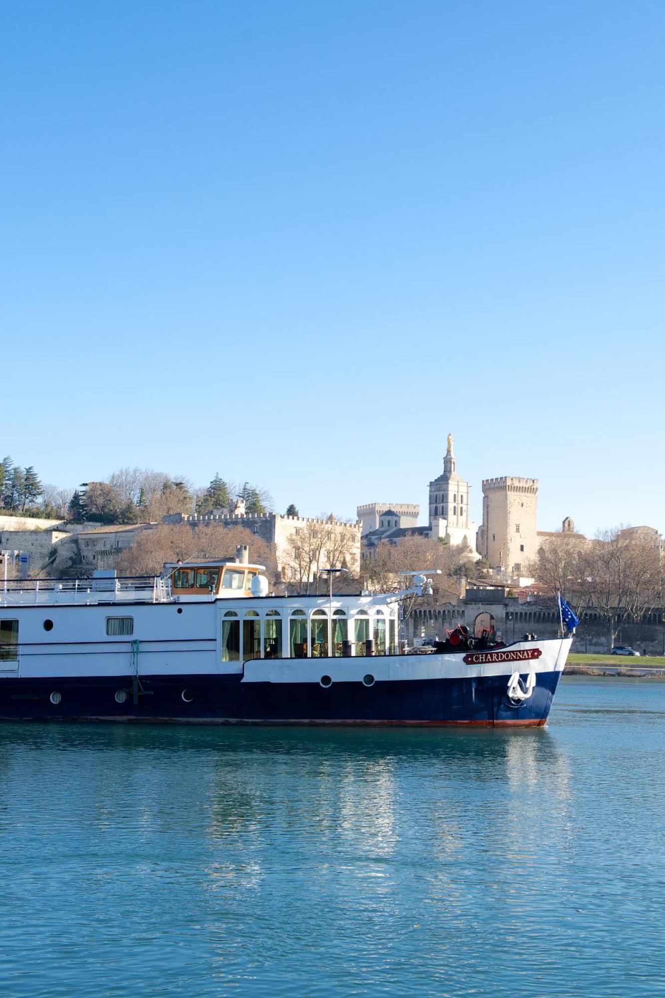 Bateau Hotel A Quai Le Chardonnay Avignon Exterior photo